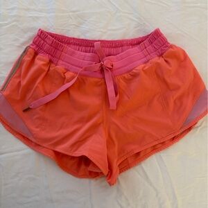 lululemon athletica Pink Hotty Hot Shorts 2.5”